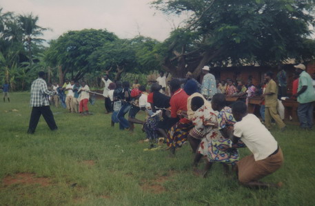 Playing Community Games to Raise Awareness about Child Rights